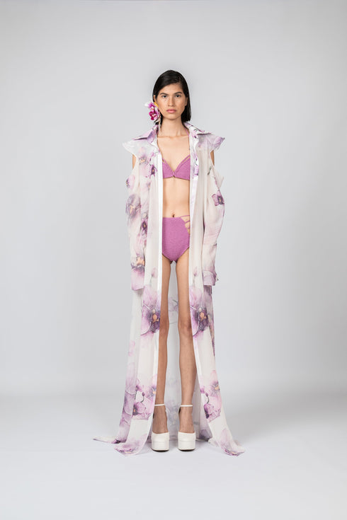 Cattleya Kimono