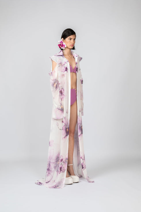 Cattleya Kimono